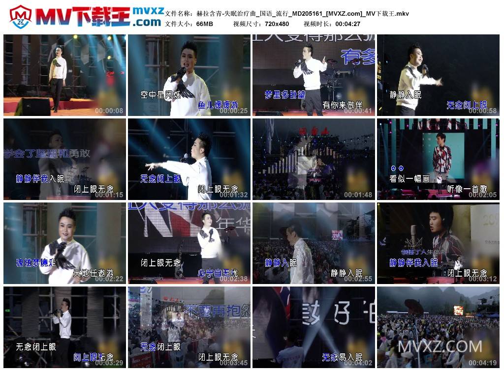 赫拉含青-失眠治疗曲_国语_流行_MD205161